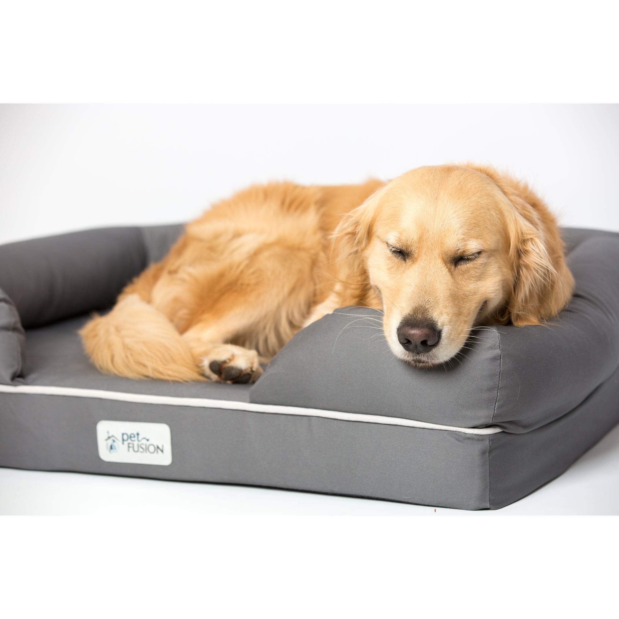 PetFusion cama para perro medidas 36x28x9 para razas medianas.