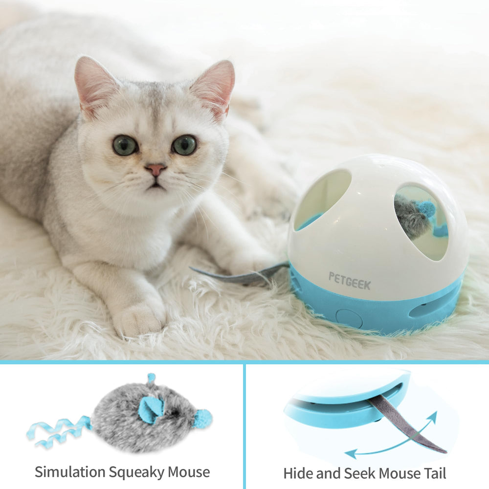 PETGEEK Hidey Mouse base antideslizante para sesiones estables