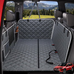 PetGenie cobertor asiento trasero, 10 capas, protección duradera para perros.