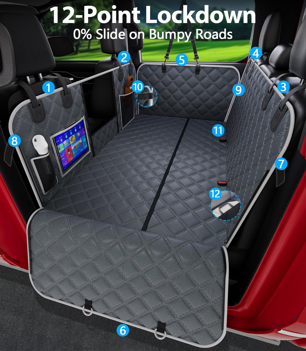 PetGenie protección impermeable para perro en coche, fácil limpieza