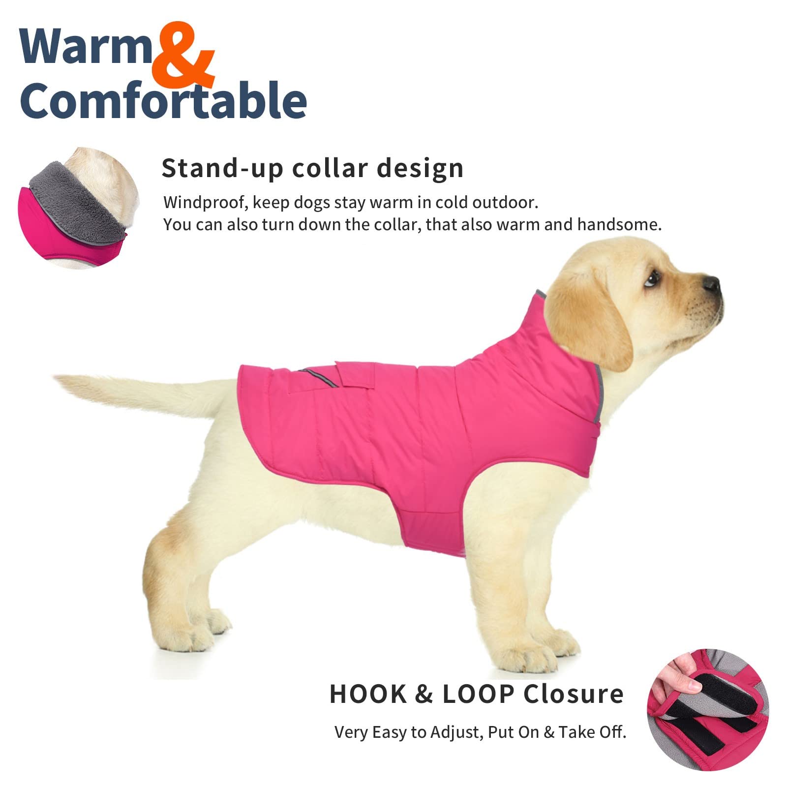 Petglad capa-perro-ajuste-velcro para un ajuste cómodo