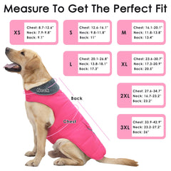 Petglad capa-perro-cuello-alto protege orejas del viento