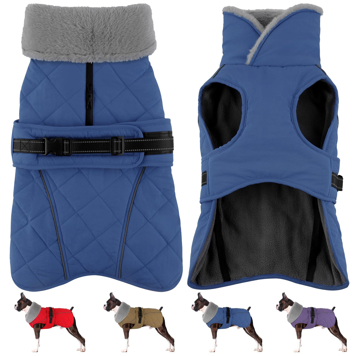 Petglad capa impermeable para perro: protección contra lluvia ligera durante paseos.