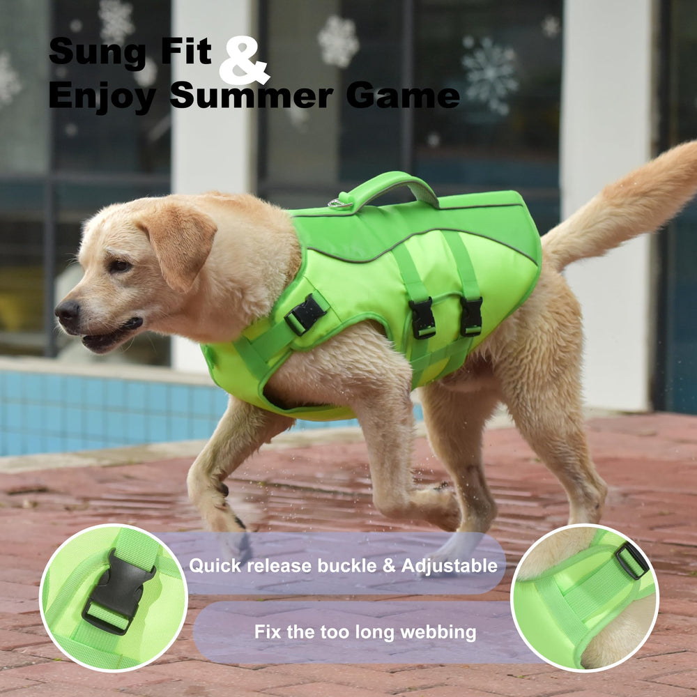 Petglad chaleco salvavidas para playa y navegación, ideal para aventuras en agua.
