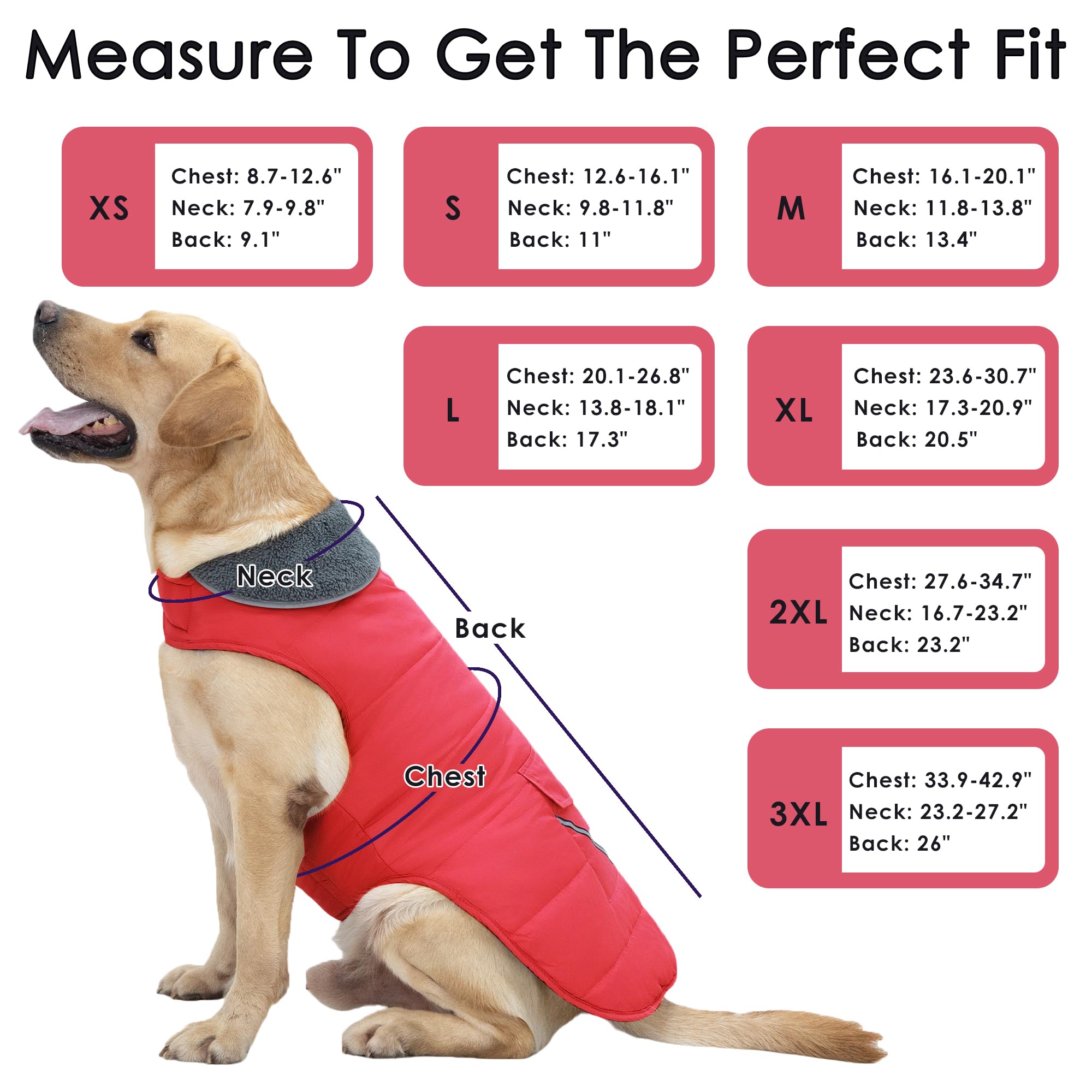 Petglad cuello alto protege orejas y cuello del viento