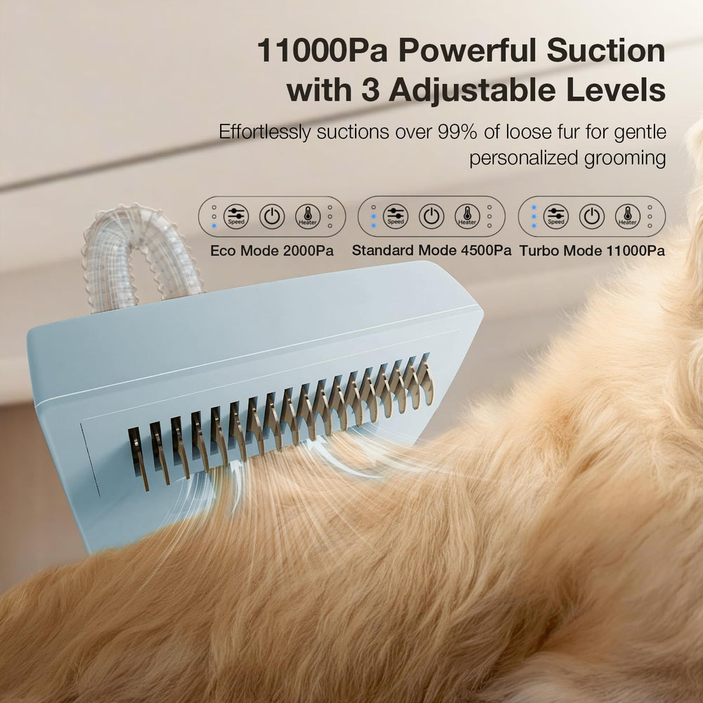 PETGUGU M1 Pro: secador para perros con calor regulable para secar tras el baño