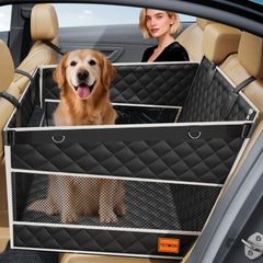 PETICON asiento coche perro base dura una pieza para mayor estabilidad.