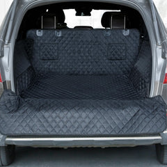 PETICON protector de carga para perros, vista general del forro para coche, protección total.