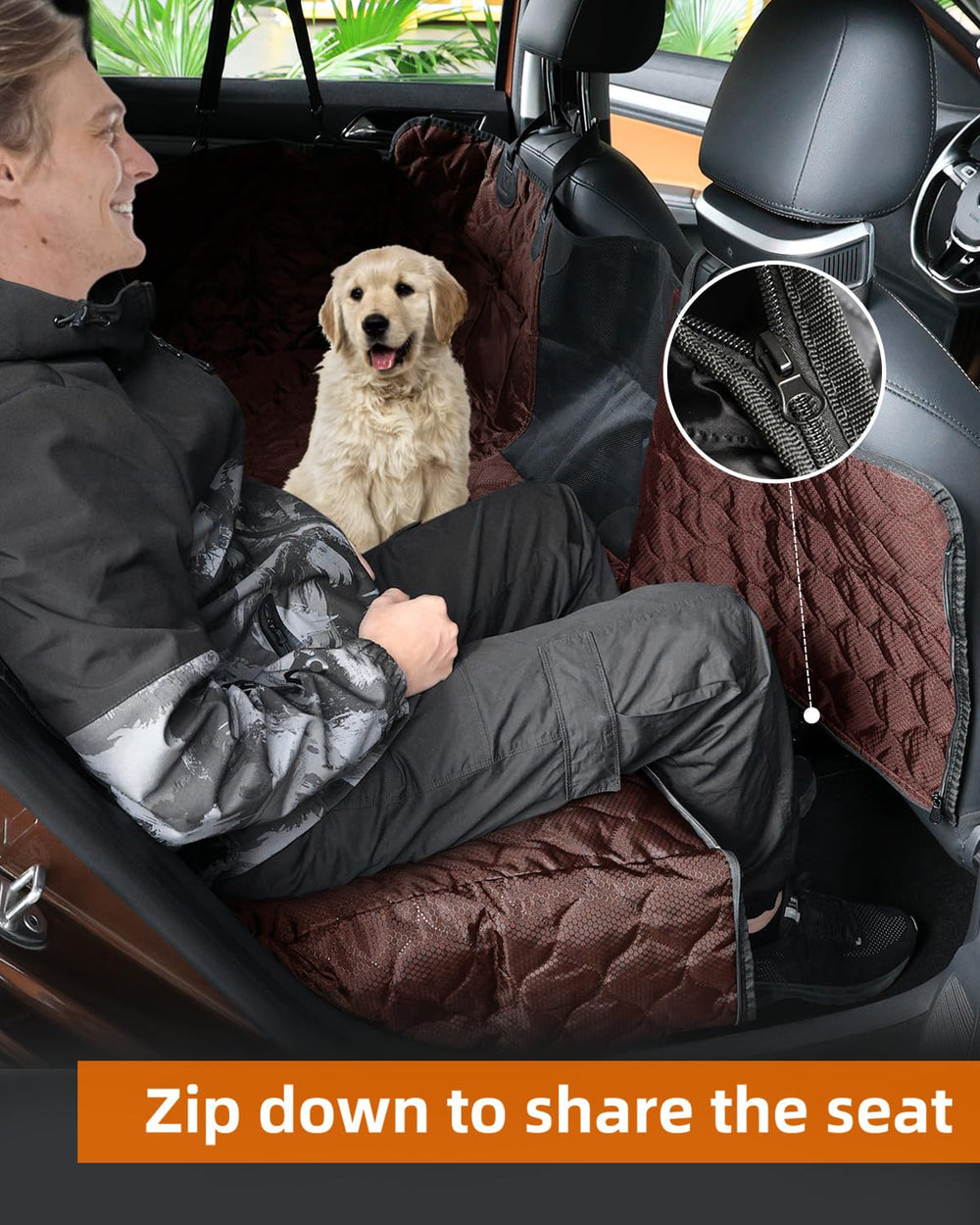 PETICON protección evita arañazos y desgaste del cuero del coche.
