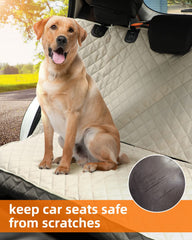 PETICON cobertor-asiento-trasero-facil-de-limpiar-perro se limpia con paño húmedo