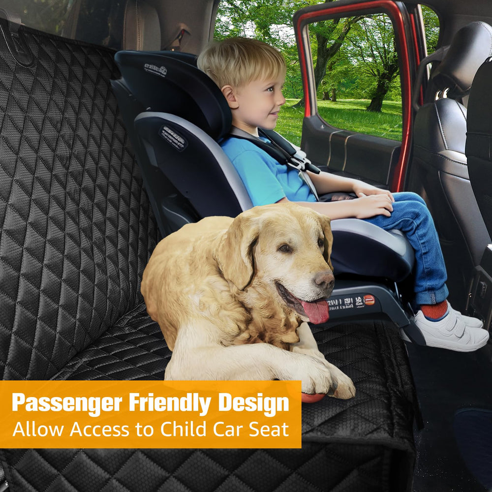 PETICON cubre asiento trasero antideslizante mantiene a la mascota estable