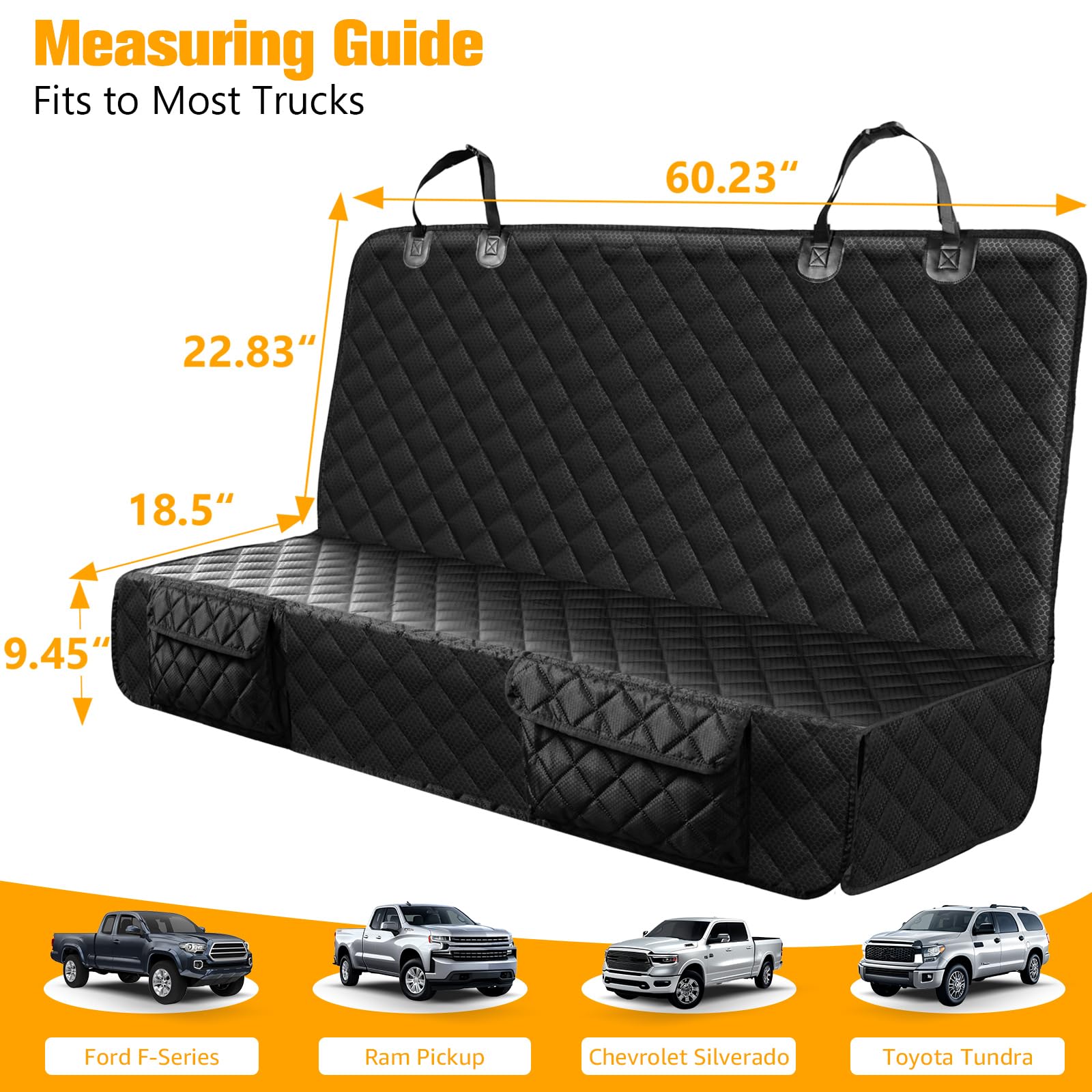 Ram 1500: cubre asiento trasero de PETICON ofrece ajuste plano