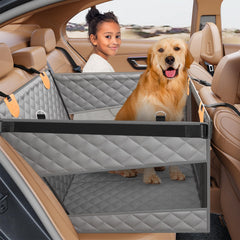 PETICON extensor de asiento trasero grande, más espacio para perros durante el viaje.
