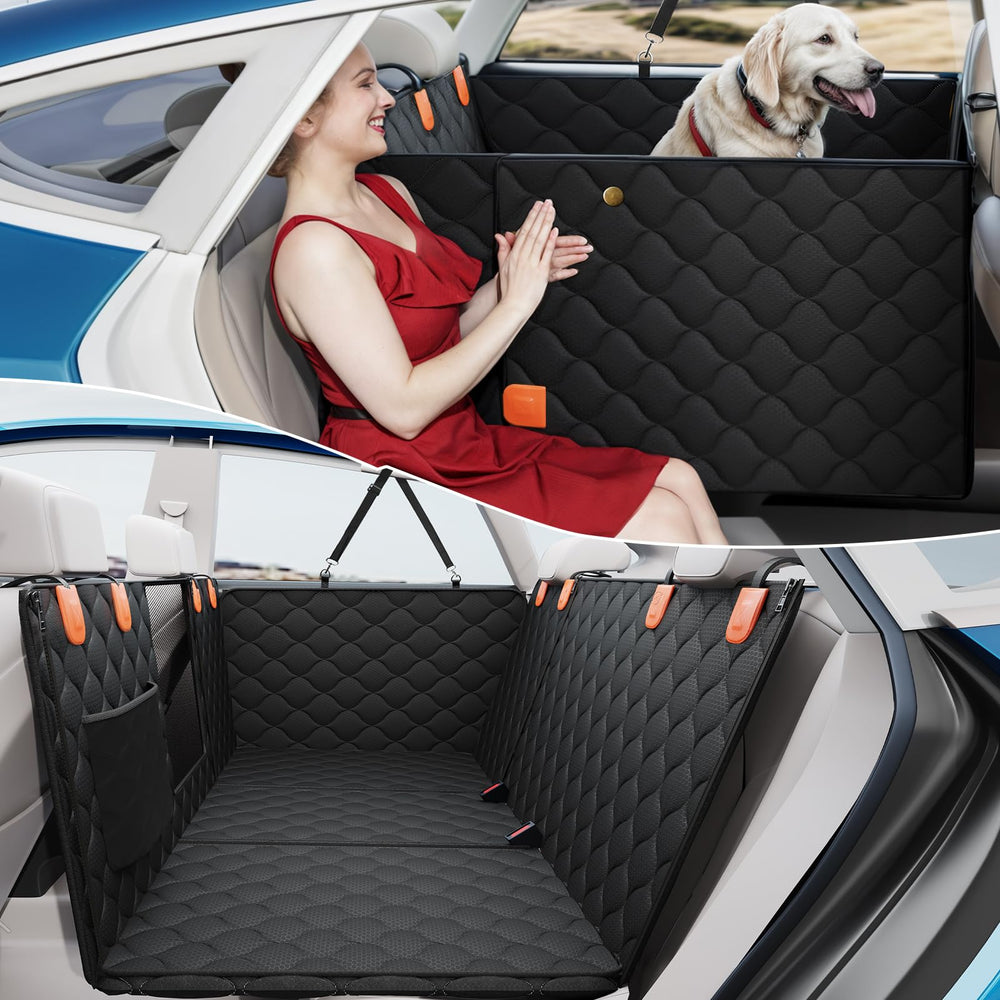 PETICON extensor de asiento trasero ofrece más espacio seguro para tu perro durante el viaje.