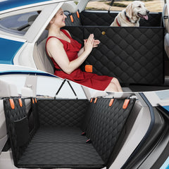 PETICON extensor de asiento trasero ofrece más espacio seguro para tu perro durante el viaje.