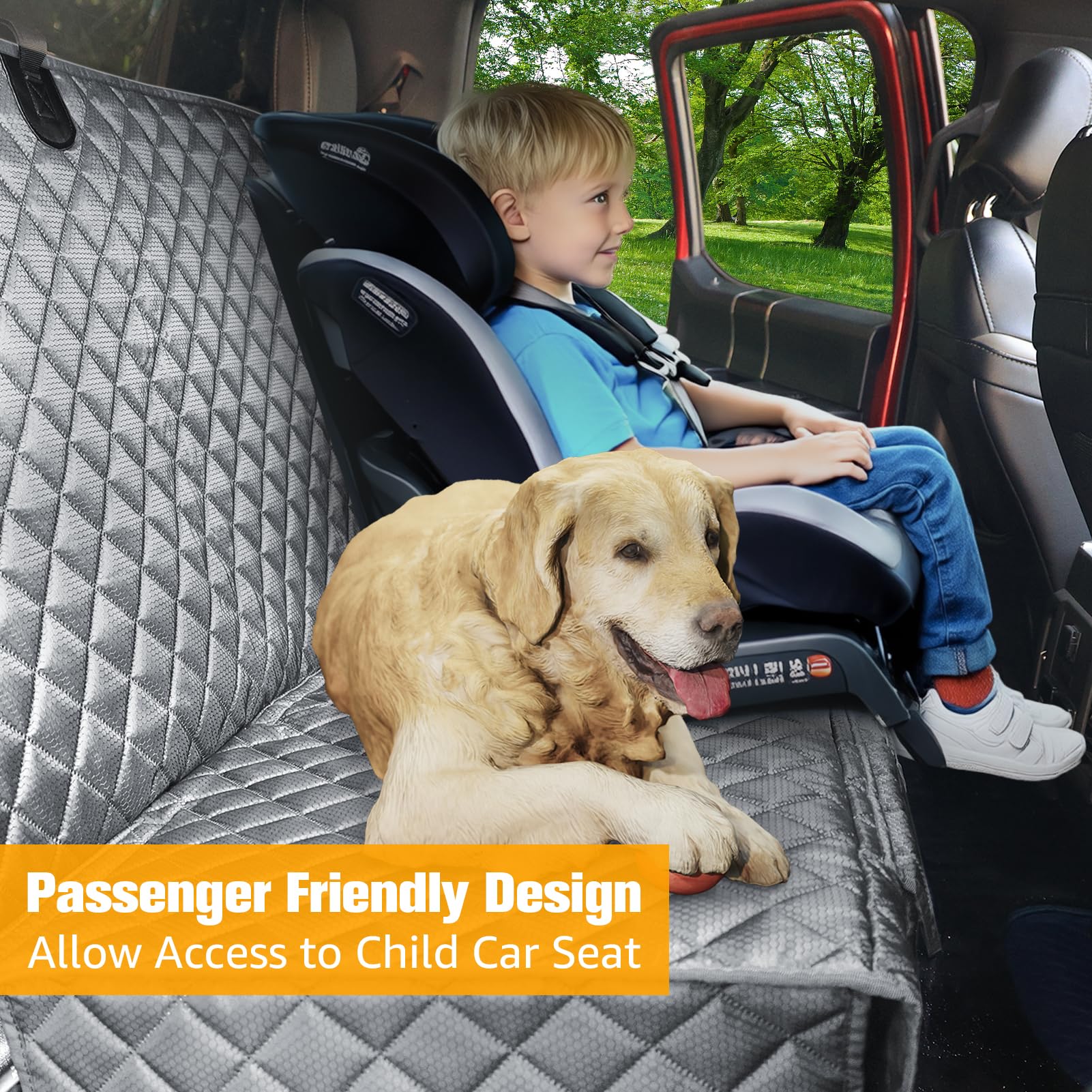 PETICON funda-asiento-camion-antiarañazos evita desgaste, ideal para mascotas activas.