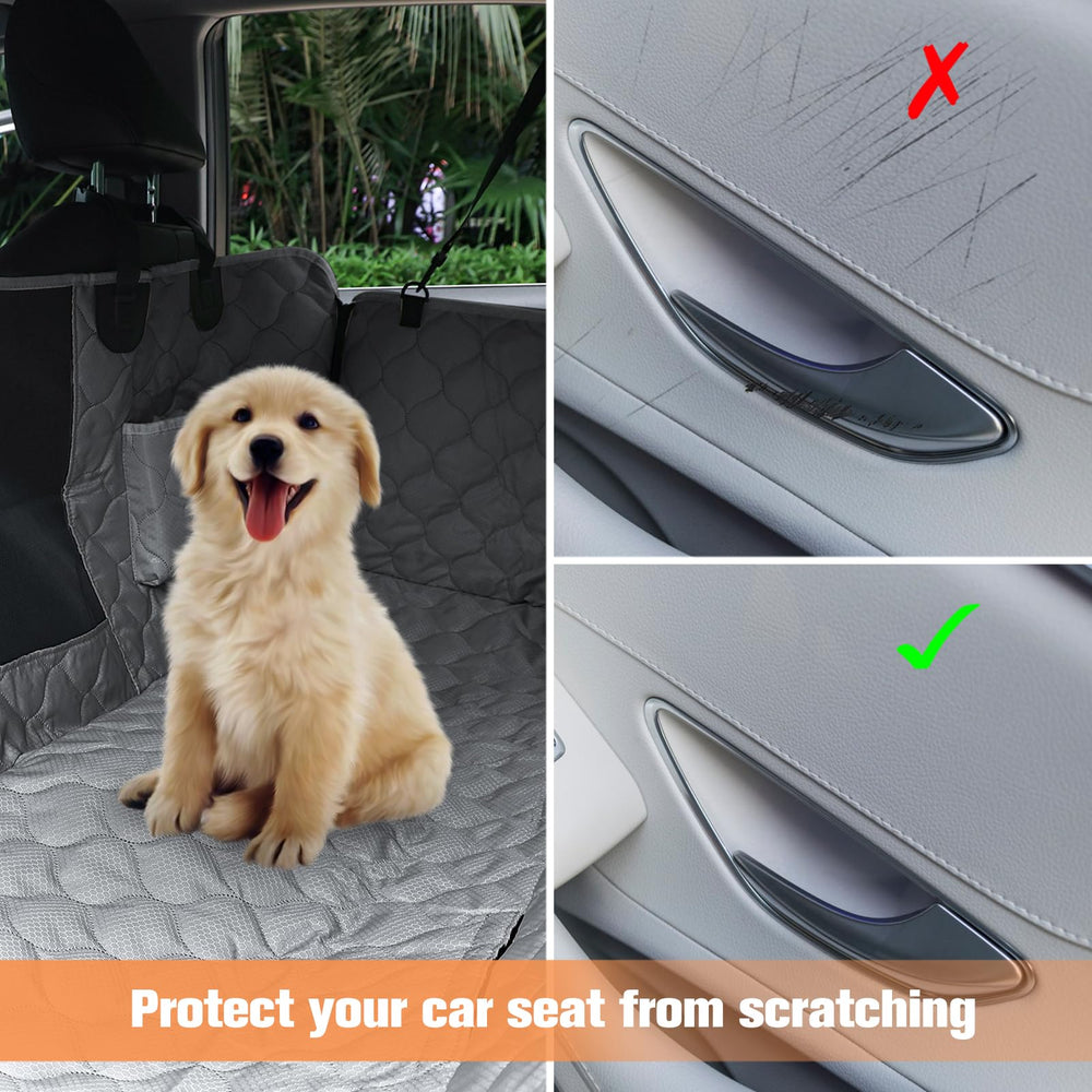 PETICON funda asiento perro coche-antideslizante: mantiene al perro en su lugar