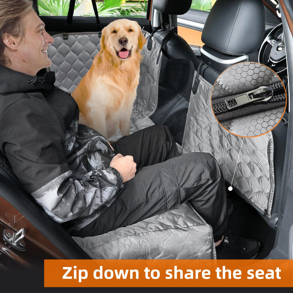 PETICON funda asiento perro coche-impermeable: protege el tapizado ante derrames