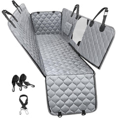 PETICON funda asiento perro coche-malla-ventana: mejor circulación y confort para tu mascota