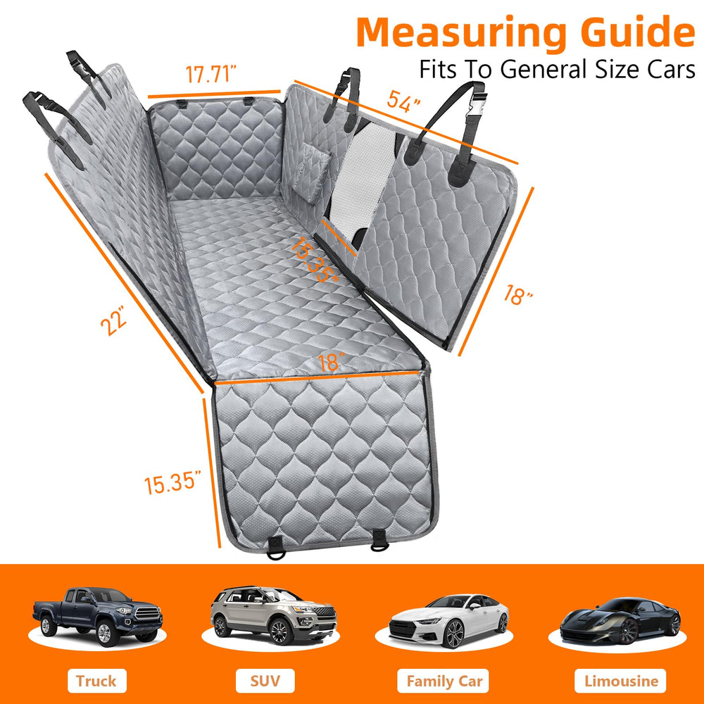 PETICON funda asiento perro coche-proteccion-rayaduras: evita rasguños y desgaste del tapizado