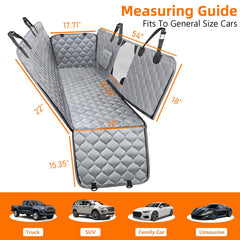 PETICON funda asiento perro coche-proteccion-rayaduras: evita rasguños y desgaste del tapizado