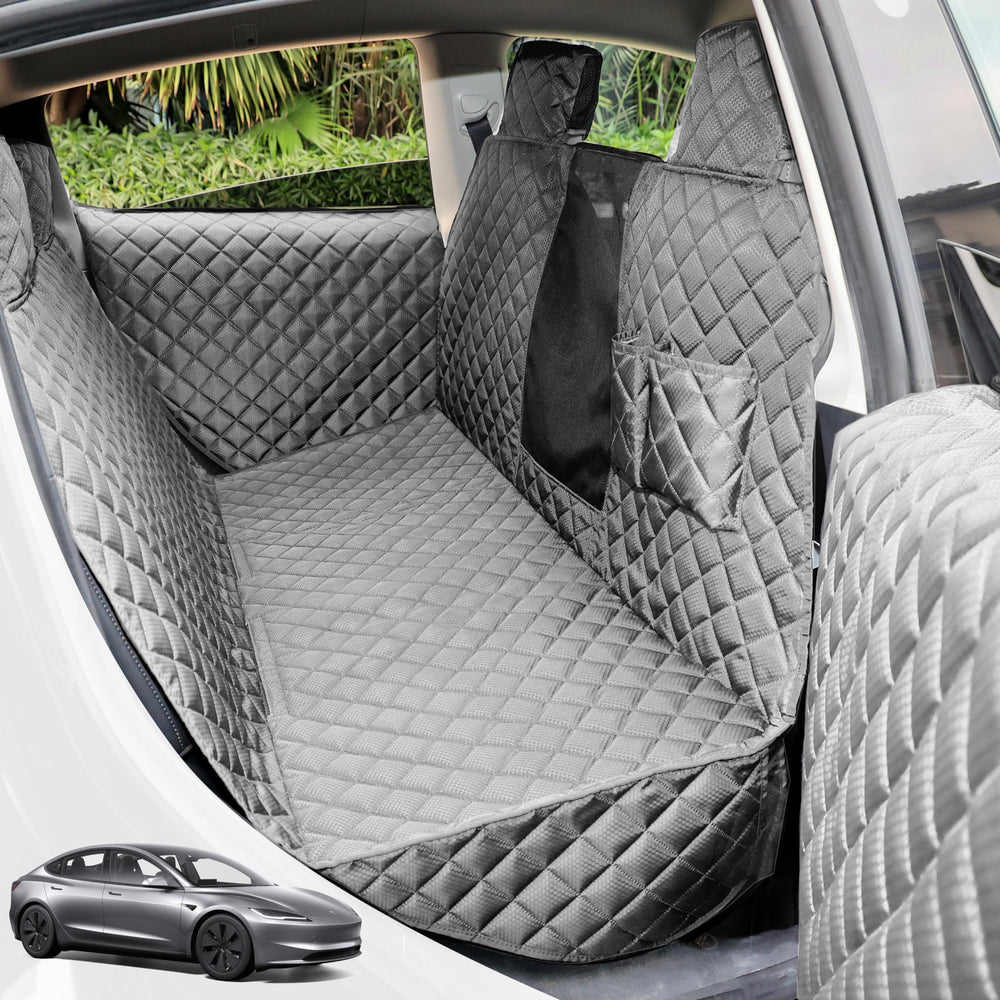 Funda PETICON para asientos de Tesla Model 3/Y con ajuste perfecto y protección.