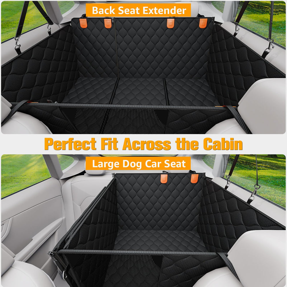 PETICON funda impermeable trasera con base antideslizante protege el coche.