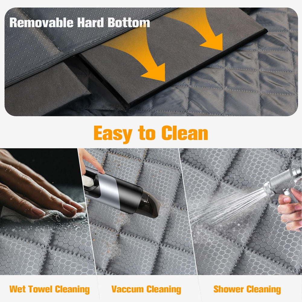 PETICON tela impermeable y resistente a arañazos protege asientos.