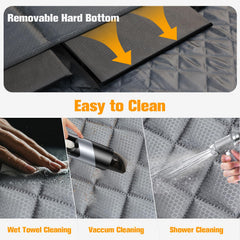 PETICON tela impermeable y resistente a arañazos protege asientos.