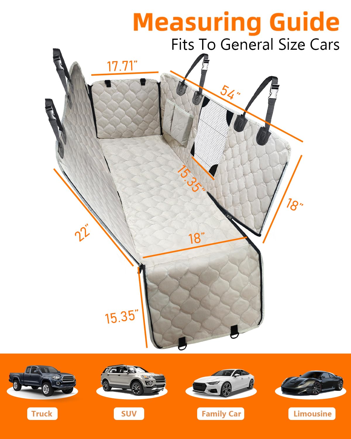 PETICON protección contra arañazos en el interior del coche