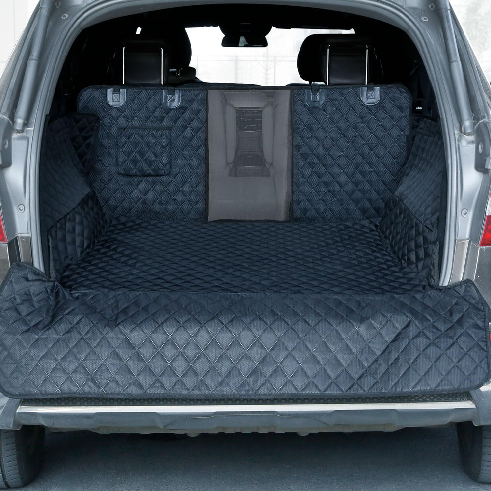 PETICON protector de carga para SUV con ventana de malla, mejora la circulación de aire