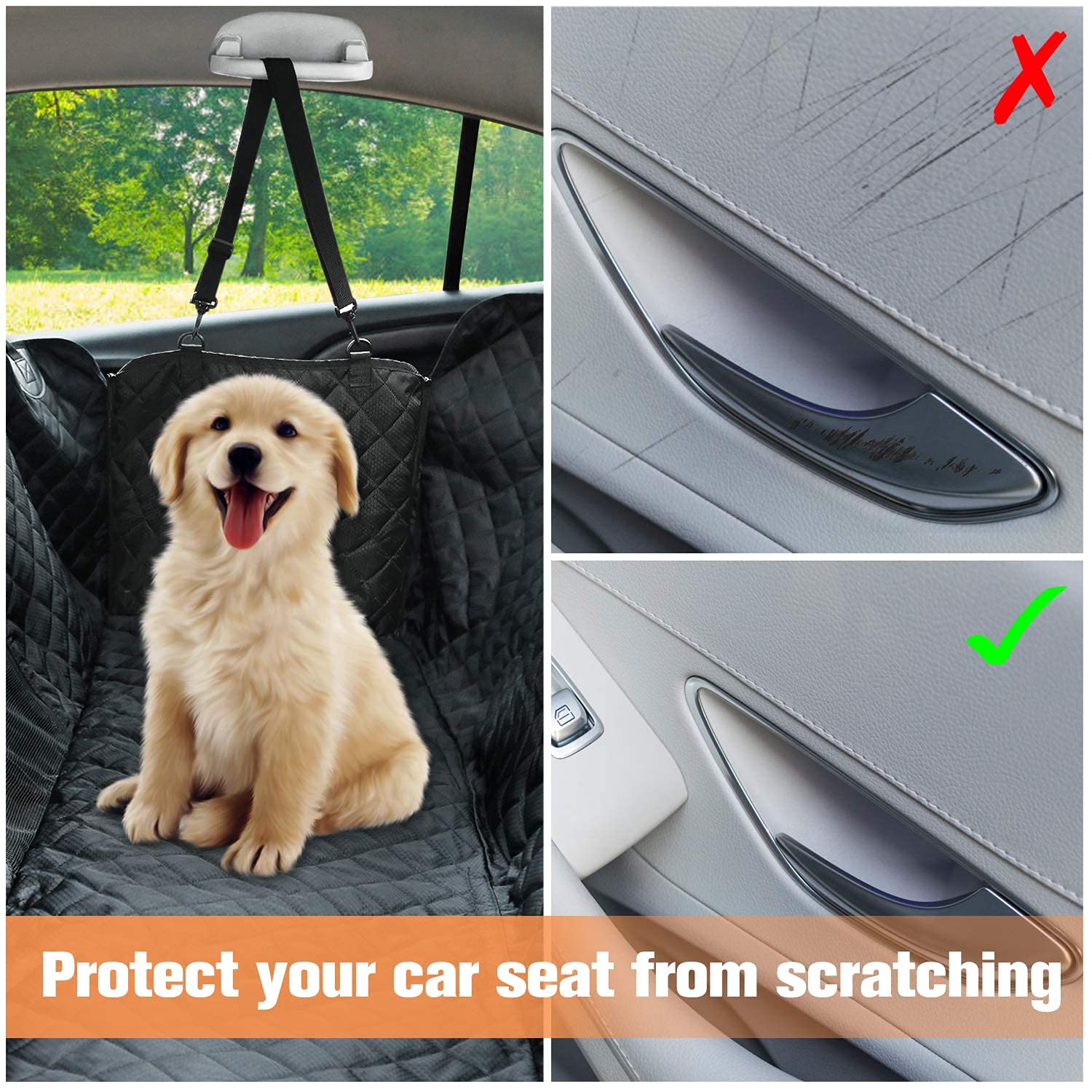 PETICON ventana-malla-perro-viaje permite ver al conductor