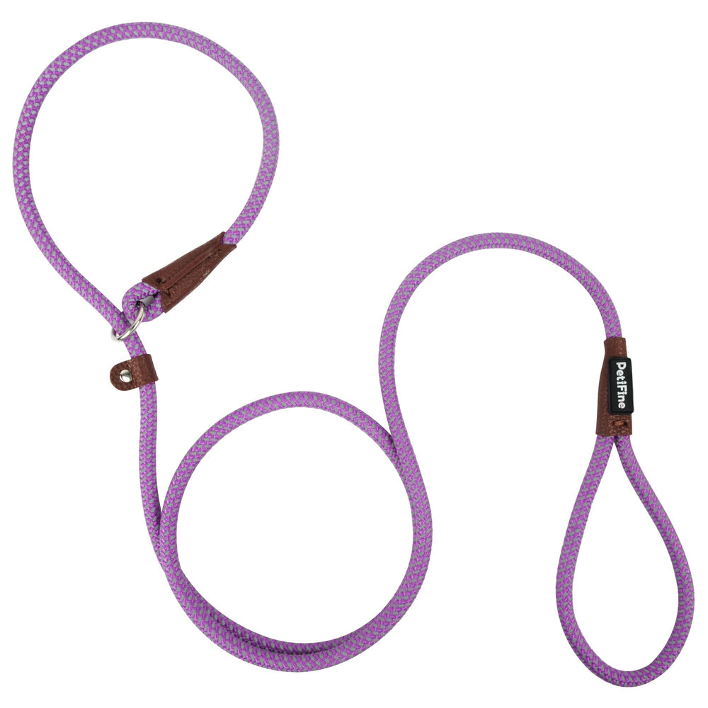 PetiFine correa resbaladiza de 6 ft para perros, control suave y cómodo.