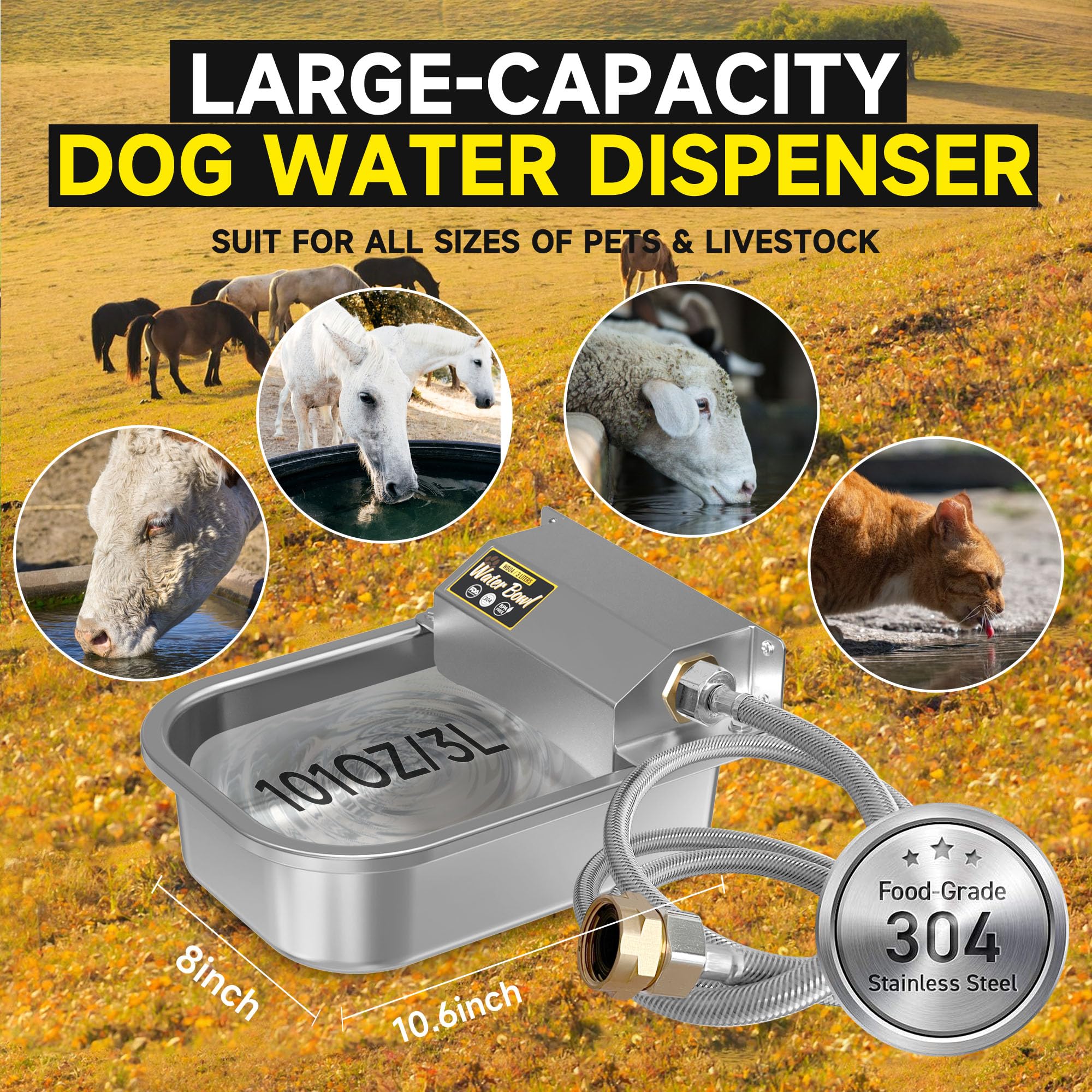 PETIMI capacidad para múltiples mascotas, ideal para hogares y granjas.