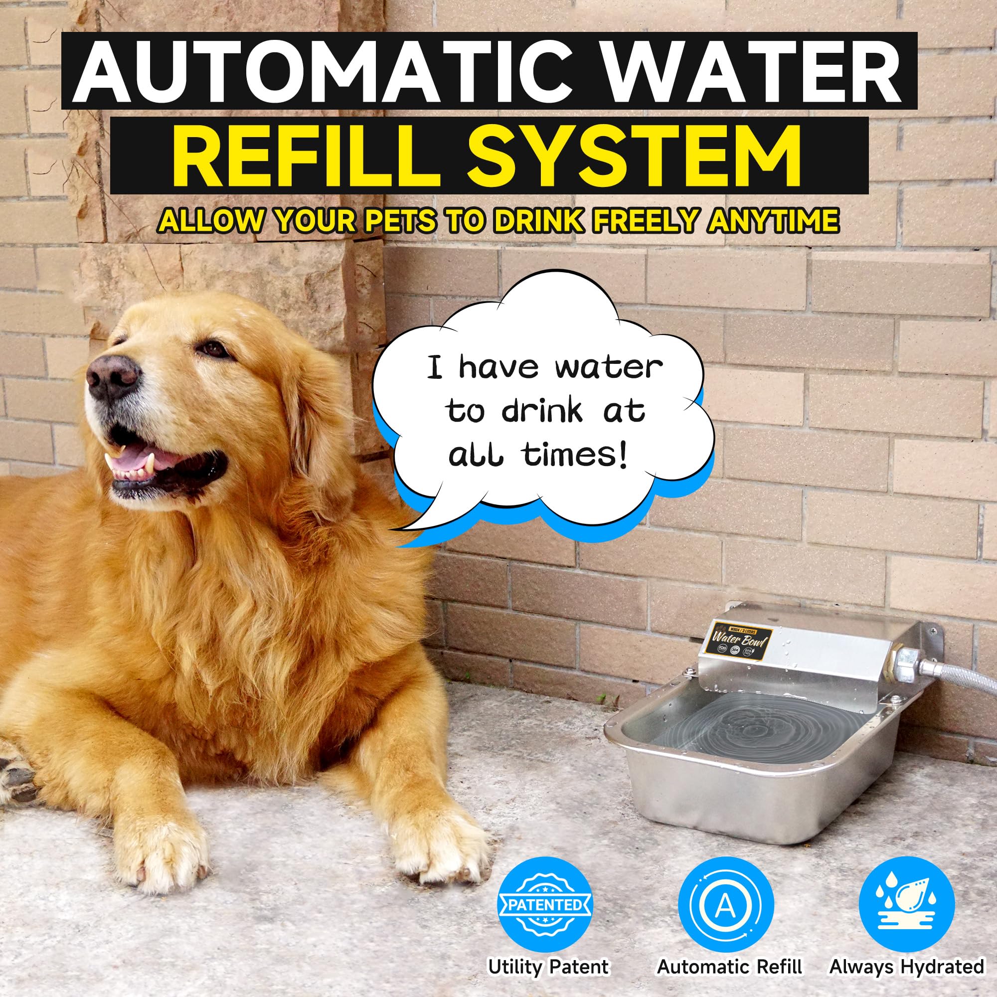 PETIMI cuerpo de acero inoxidable 304 para agua limpia y duradera.