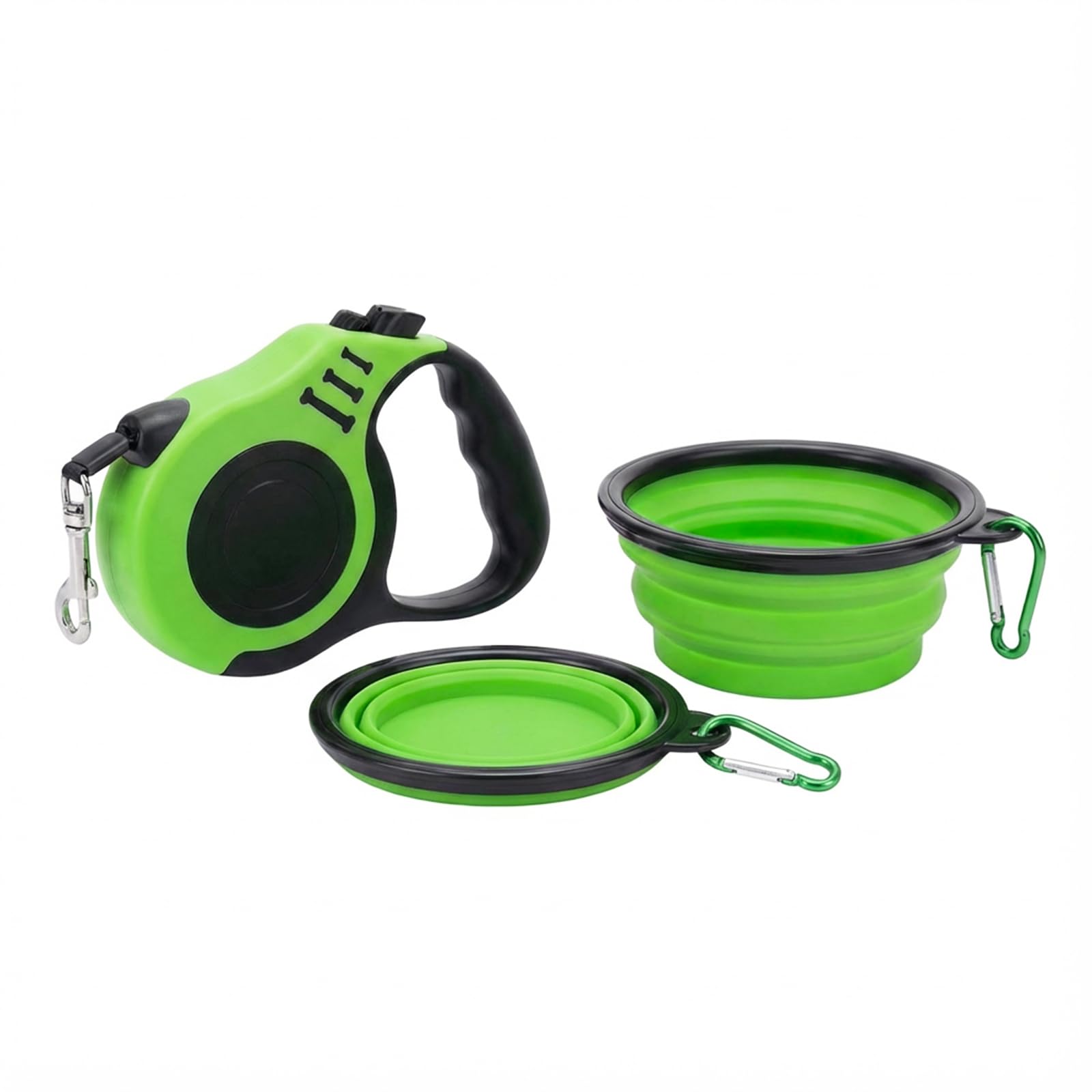 PETIMP accesorios para caminar verde, conjunto práctico para salidas