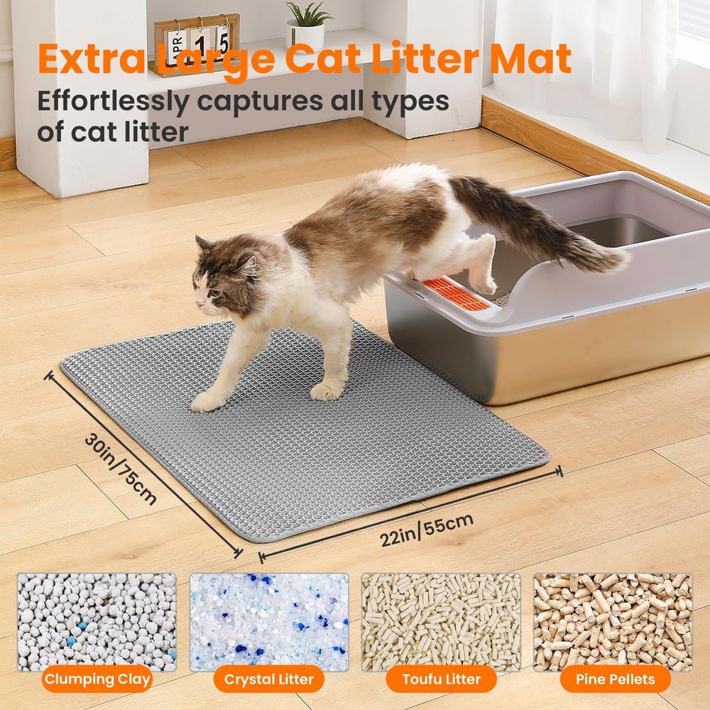 Petinstinct alfombrilla antideslizante con fondo impermeable protege el suelo.