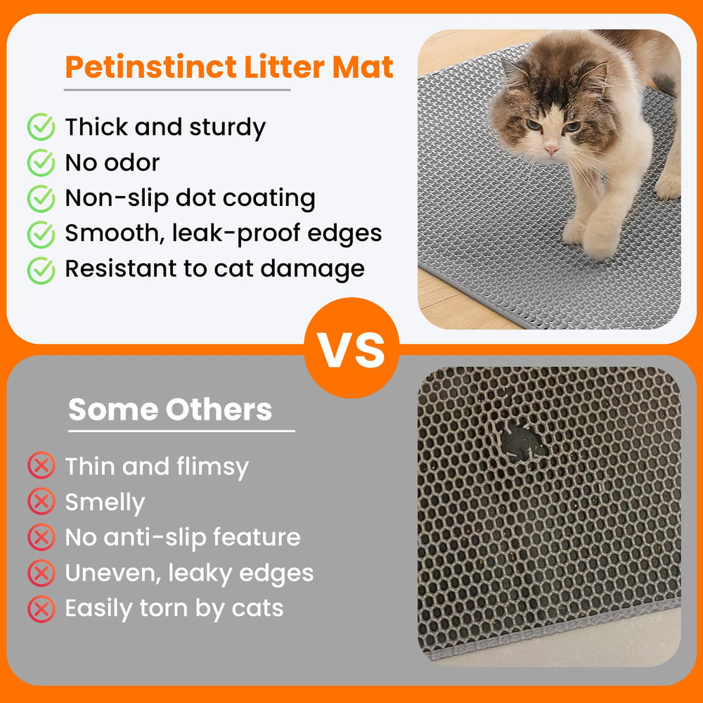 Petinstinct espesor EVA de 9 mm ofrece mayor durabilidad y confort.