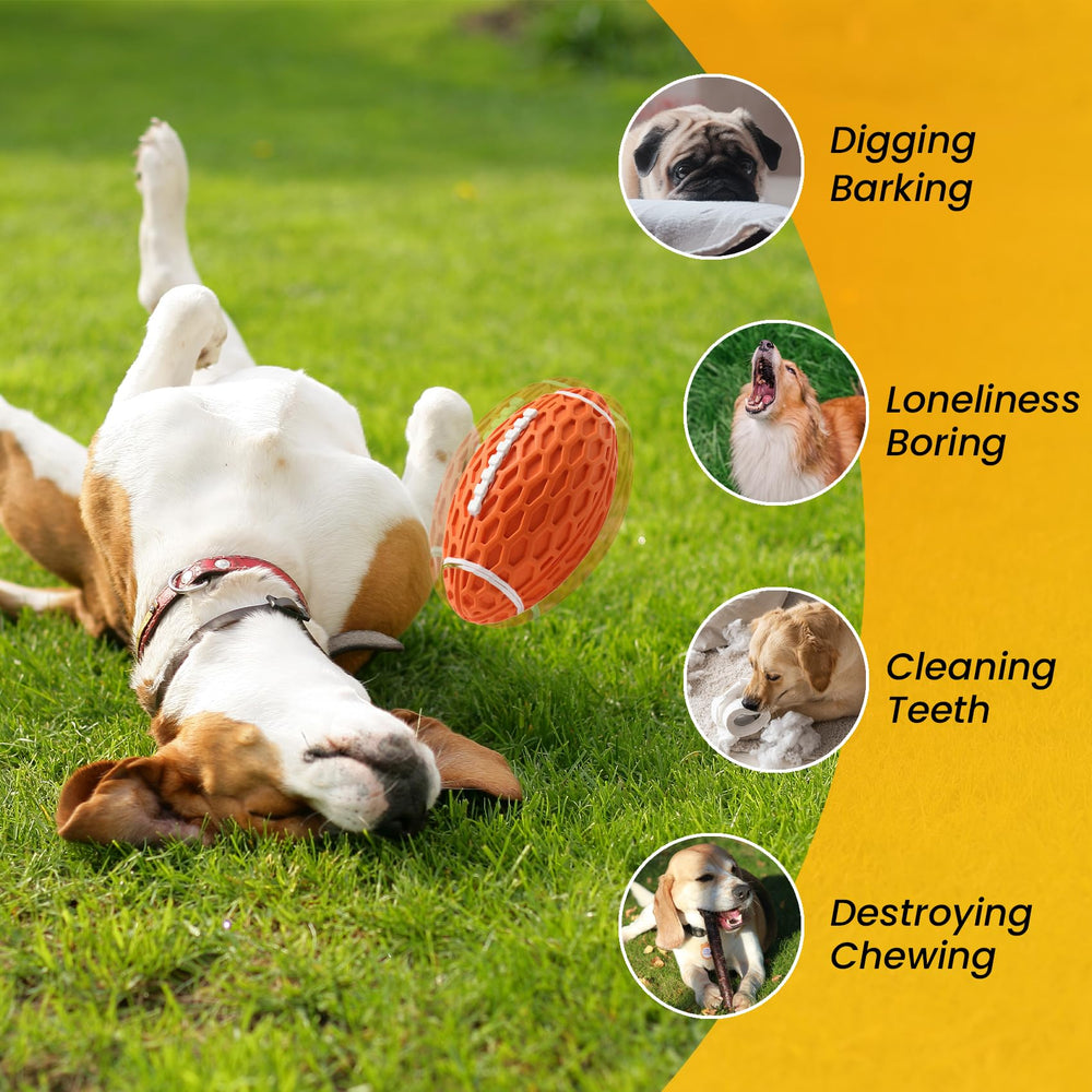 Petinstinct bola-perro-goma-natural: material seguro y duradero para mordidas intensas