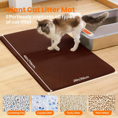 Petinstinct paneles honeycomb superior atrapan arena para un piso más limpio.