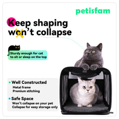 Petisfam bolsa transporte con ventilación 360, buena visibilidad y aire fresco.
