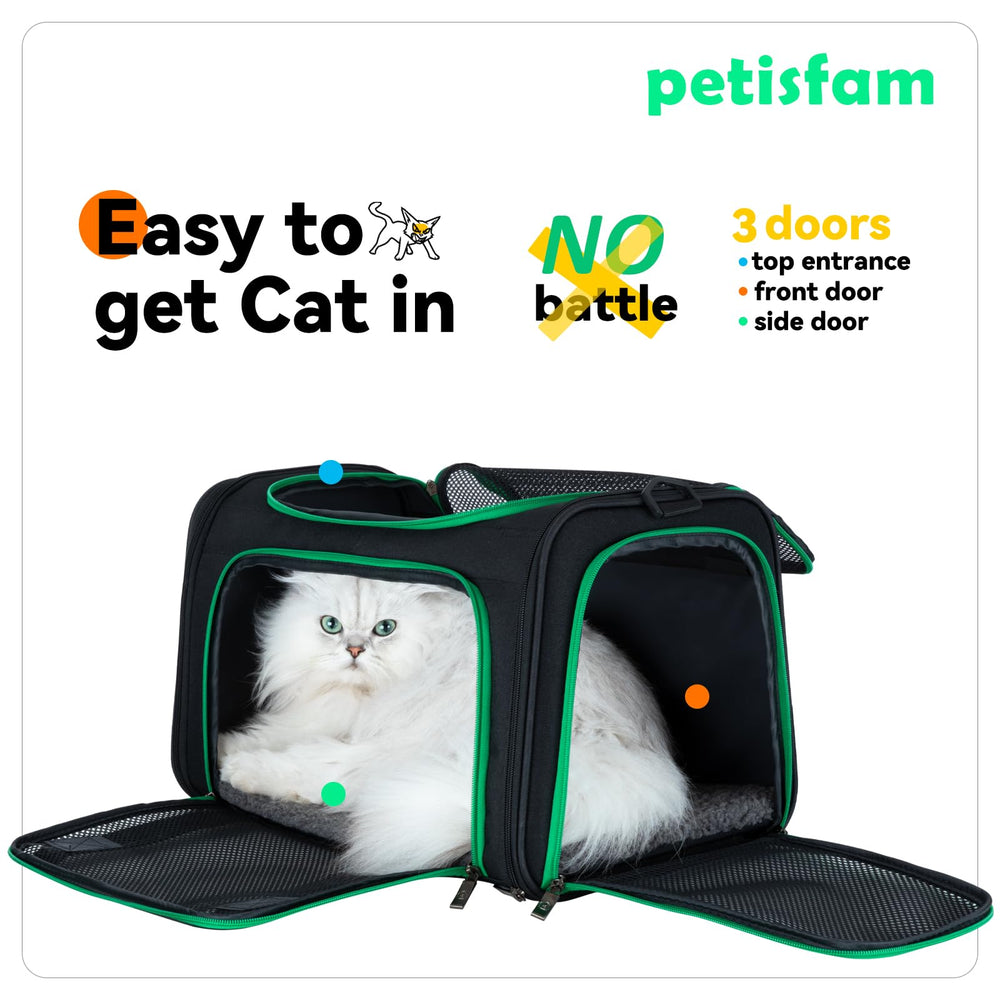 Petisfam Quick-in, ventana de malla para visibilidad y aire.
