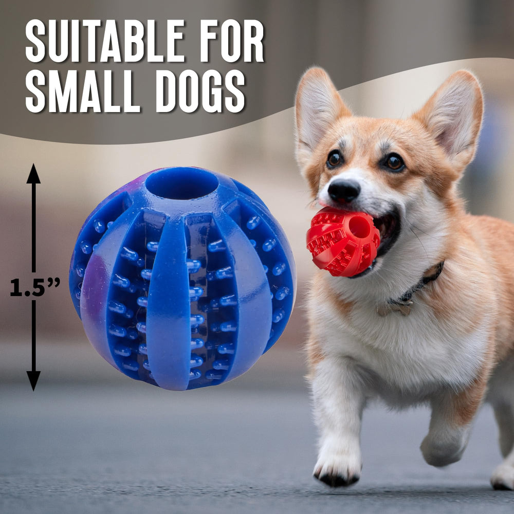 Petite Paws bola pequeña de colores vibrantes para fácil localización y juego.
