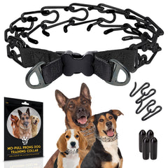 PetJett collar de púas ajustable para entrenamiento suave y control del tirón.