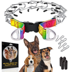 petjett collar prong para perro, ajuste cómodo para distintas tallas.