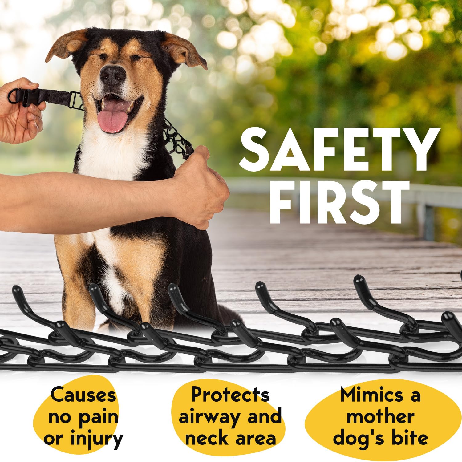 PetJett ProTrainer collar prong, tapas silicona: protege la piel y reduce irritación.