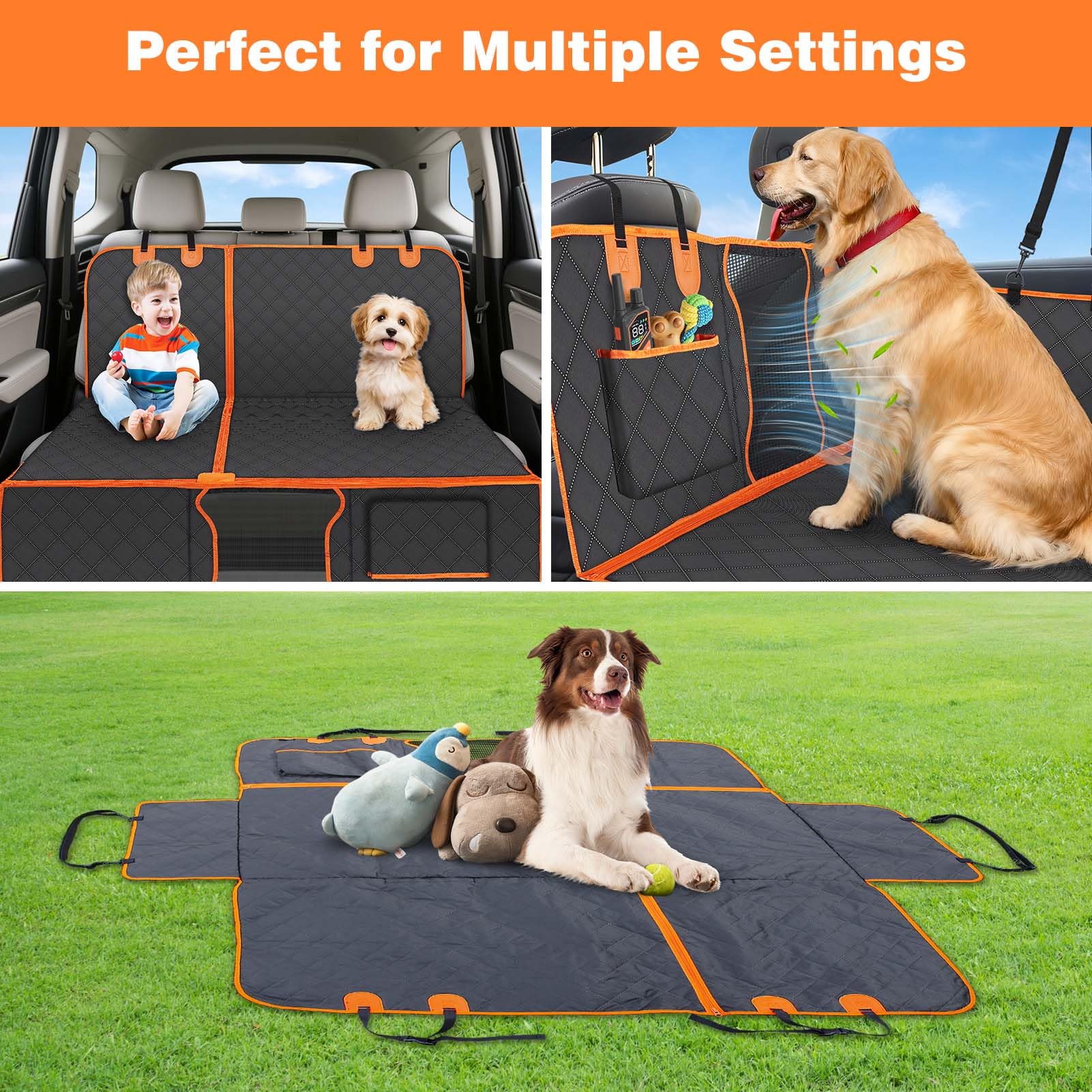 PetJoy extensor de respaldo para más espacio y comodidad