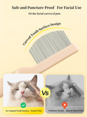 PetJoyHaven: mango de ABS ergonómico para un agarre cómodo durante el cuidado diario.