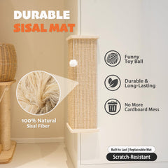 PETKARAY bola de juguete peluche para estimular curiosidad del gato.