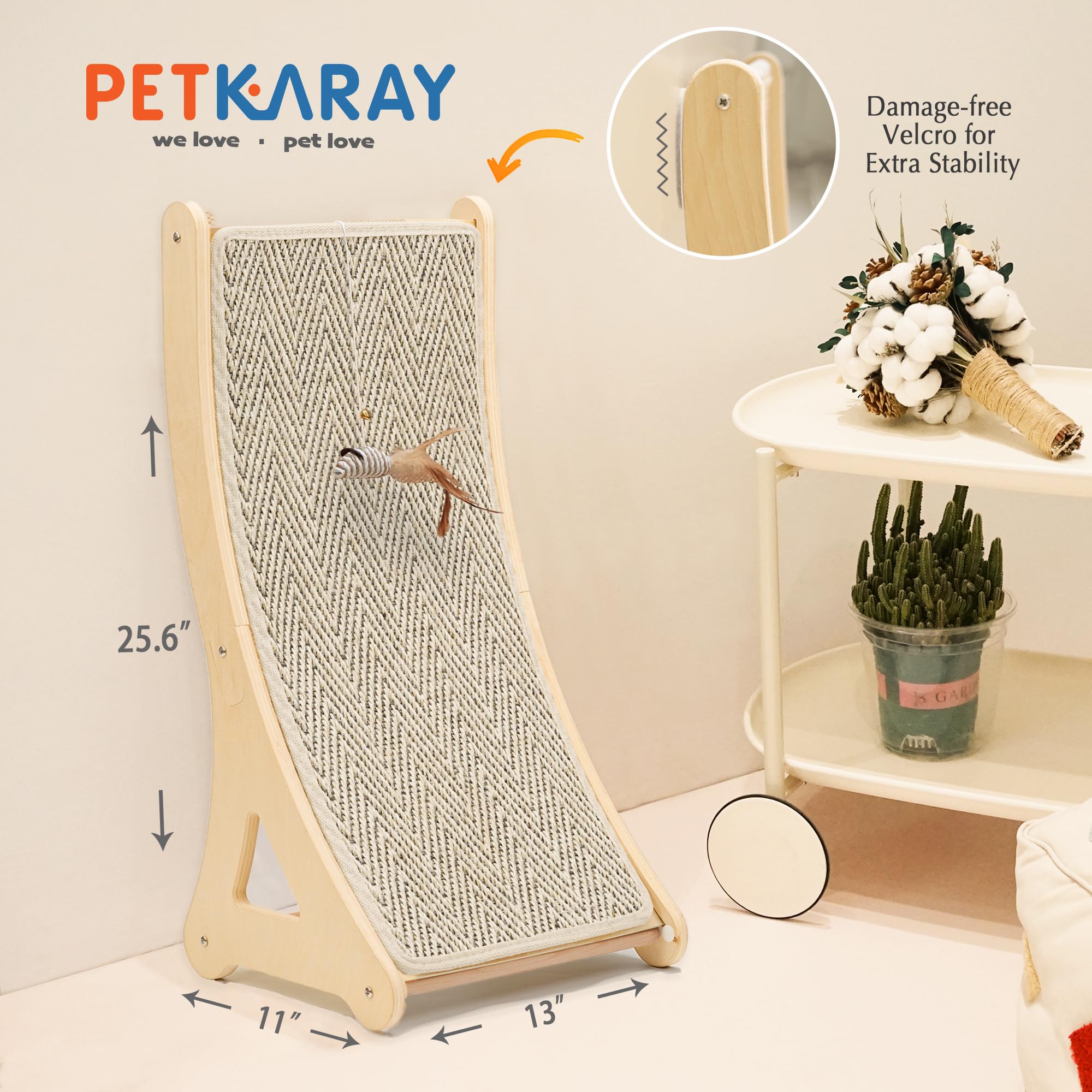 PETKARAY ensamblaje rápido, montaje en minutos sin herramientas complicadas.